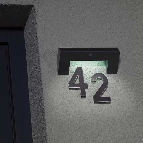 Verlicht huisnummer Solar SOL HL 08007 | brennenstuhl® Verlicht huisnummer Solar SOL HL 08007 | brennenstuhl®